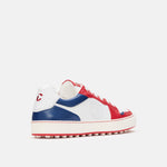 Giordano - White/Red/Navy - Duca Del Cosma - The Mulligan Merchant