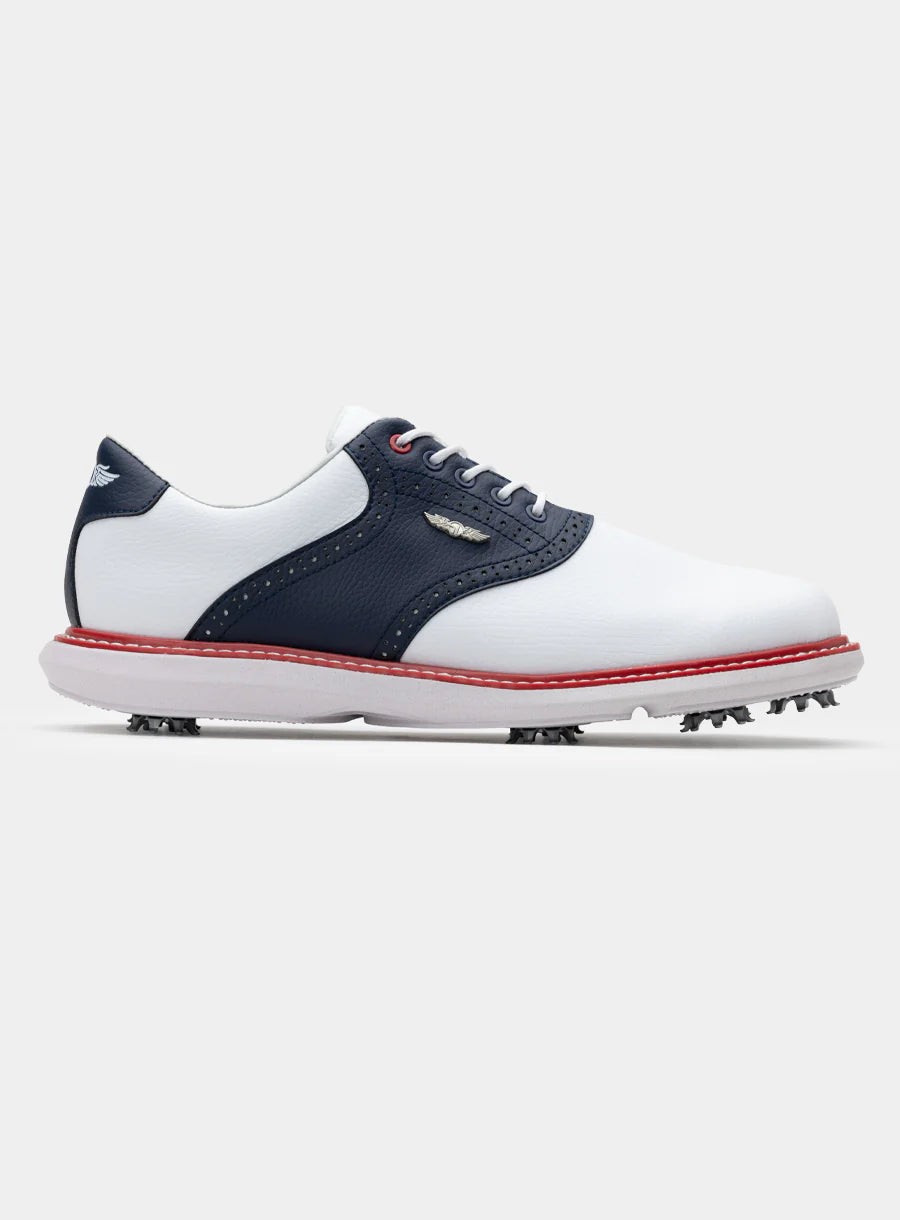 Victory Classic Shoe - Red White Blue - Straight Down - The Mulligan Merchant