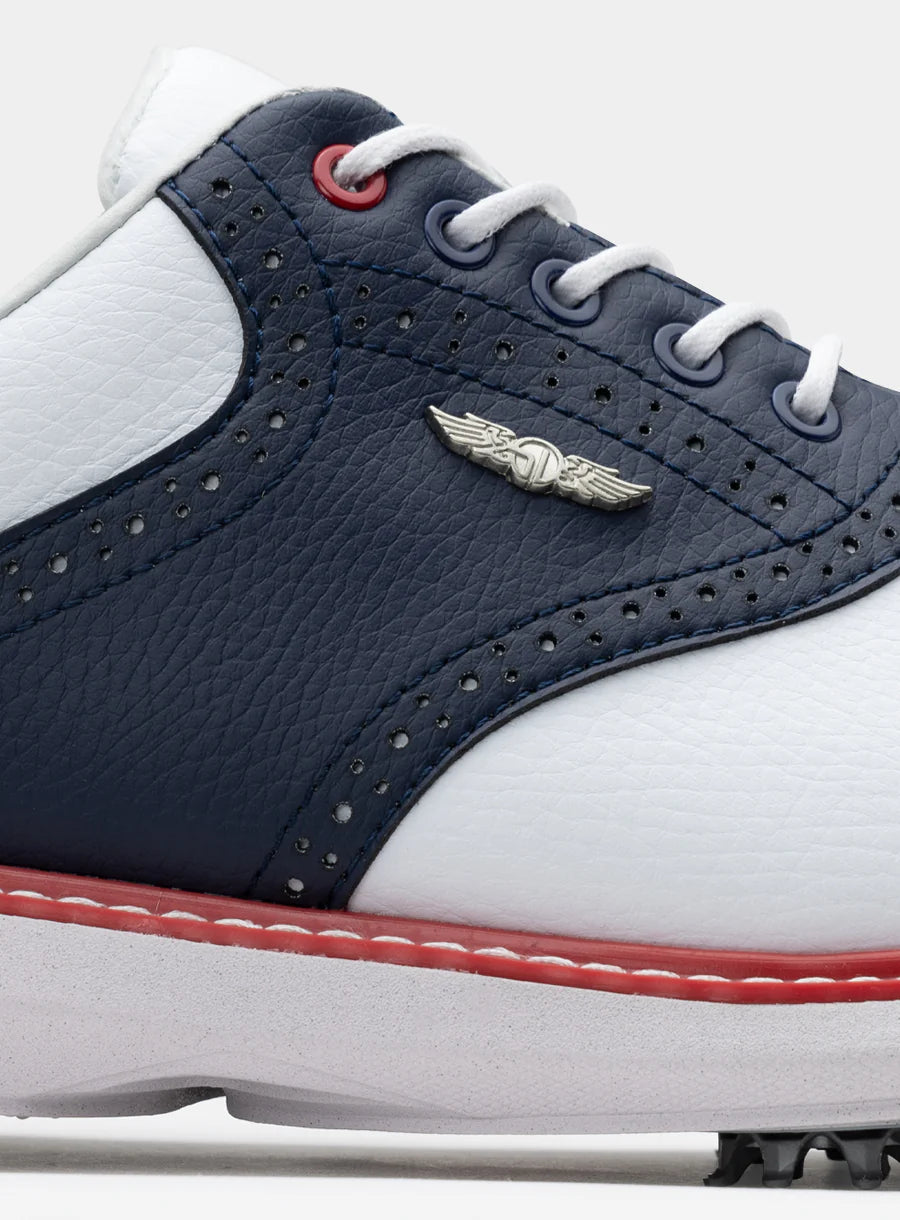 Victory Classic Shoe - Red White Blue - Straight Down - The Mulligan Merchant