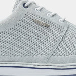 Harbour Knit Hybrid Shoe - Silver - Straight Down - The Mulligan Merchant