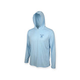 Performance Long Sleeve Circle w/ Stripes Hoodie - Bald Head Blues