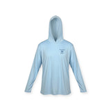 Performance Long Sleeve Circle w/ Stripes Hoodie - Bald Head Blues
