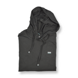 Soft Landing Natural Performance Hoodie - Charcoal Black - Live Forever Golf