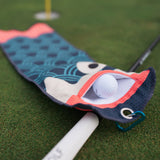 Koi Utility Towel (Blue) - Tomo Golf