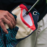 Koi Utility Towel (Blue) - Tomo Golf