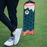 Koi Utility Towel (Blue) - Tomo Golf