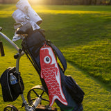 Koi Utility Towel (Red) - Tomo Golf