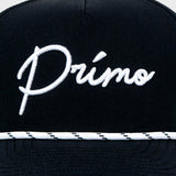 Black Cursive Hat - Primo