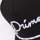 Black Cursive Hat - Primo