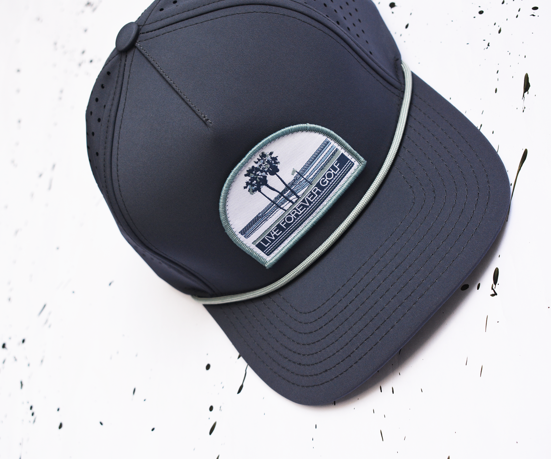 Tres Palmas Performance Rope Hat - Live Forever Golf - The Mulligan Merchant