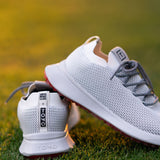 Alpha Golf Shoes - Oxygen White - Tomo Golf - The Mulligan Merchant