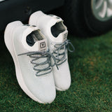 Alpha Golf Shoes - Oxygen White - Tomo Golf - The Mulligan Merchant