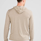 Carrollton Lightweight Hoodie - Gray Oak Heather - tasc Performance