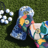 Bogey Sherpa Driver Headcover - Tribal Blue - North Coast Golf Co - The Mulligan Merchant