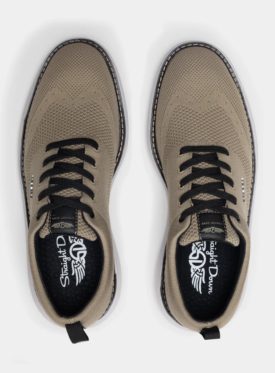 Champ Shoe - Taupe - Straight Down - The Mulligan Merchant